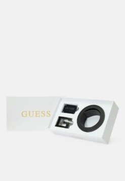 Guess GIFT BELT BUCKLE - Belt - Black -Stock X b8c9fbba3df44a83987d5c1b87ae0e15