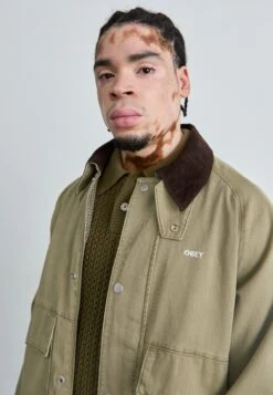 Obey Clothing CADEN WORK JACKET - Summer Jacket - Mermaid Faded Wash -Stock X b9045922278143ffba4bda0dc9b1717c