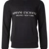Armani Exchange Felpa - Sweatshirt - Navy