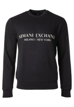 Armani Exchange Felpa - Sweatshirt - Navy
