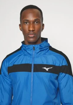 Mizuno Hooded Jacket - Training Jacket - Nebulas Blue -Stock X b915c37abf634c27b1f136d5dfabdd70