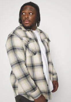 Jack & Jones Jjeeddie Overshirt Ls Pls - Summer Jacket - Brown/Green -Stock X b9a1c266908b4380945d792acd5a4a5d