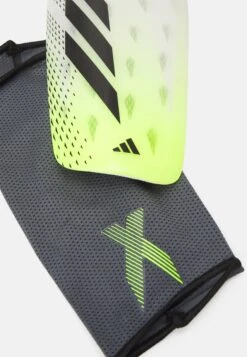 ADIDAS PERFORMANCE League - Shin Pads - White/Black/Lucid Lemon -Stock X b9c3e695a3d04324a3ad1e53f65ea4a3