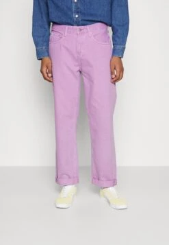 Calvin Klein Jeans Straight Leg Jeans - Purple