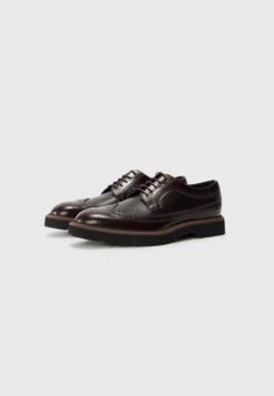 PAUL SMITH COUNT BORDO BRUSH OFF - Smart Lace-ups - Red -Stock X baa60b2c3d454d96a798cb7f1acb22cb