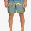 Quiksilver Everyday Wordblock Volley 17 - Swimming Shorts - Bering Sea -Stock X bab3775f82db48cfa5820115db2c9463