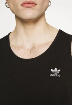 Adidas Originals Essentials Tank Unisex - Top - Black -Stock X bab723ed66254e02ab5ac1222b78225d