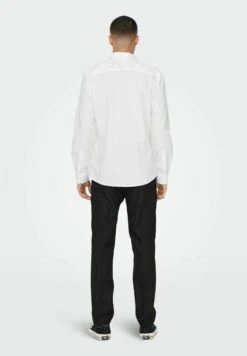 Only & Sons Onsandy - Formal Shirt - White -Stock X bac30cf08b4244a7893794681bef02d1