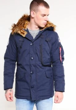 Alpha Industries Parka - Replica Blue