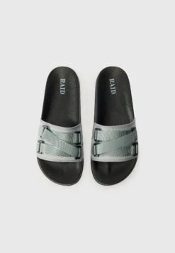 Raid MORRIS - Pool Slides - Grey -Stock X bb07cf5d5b0748d89dbb3813fb134399