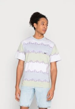 Obey Clothing Receptor Pocket Tee - Print T-Shirt - Opal Multi