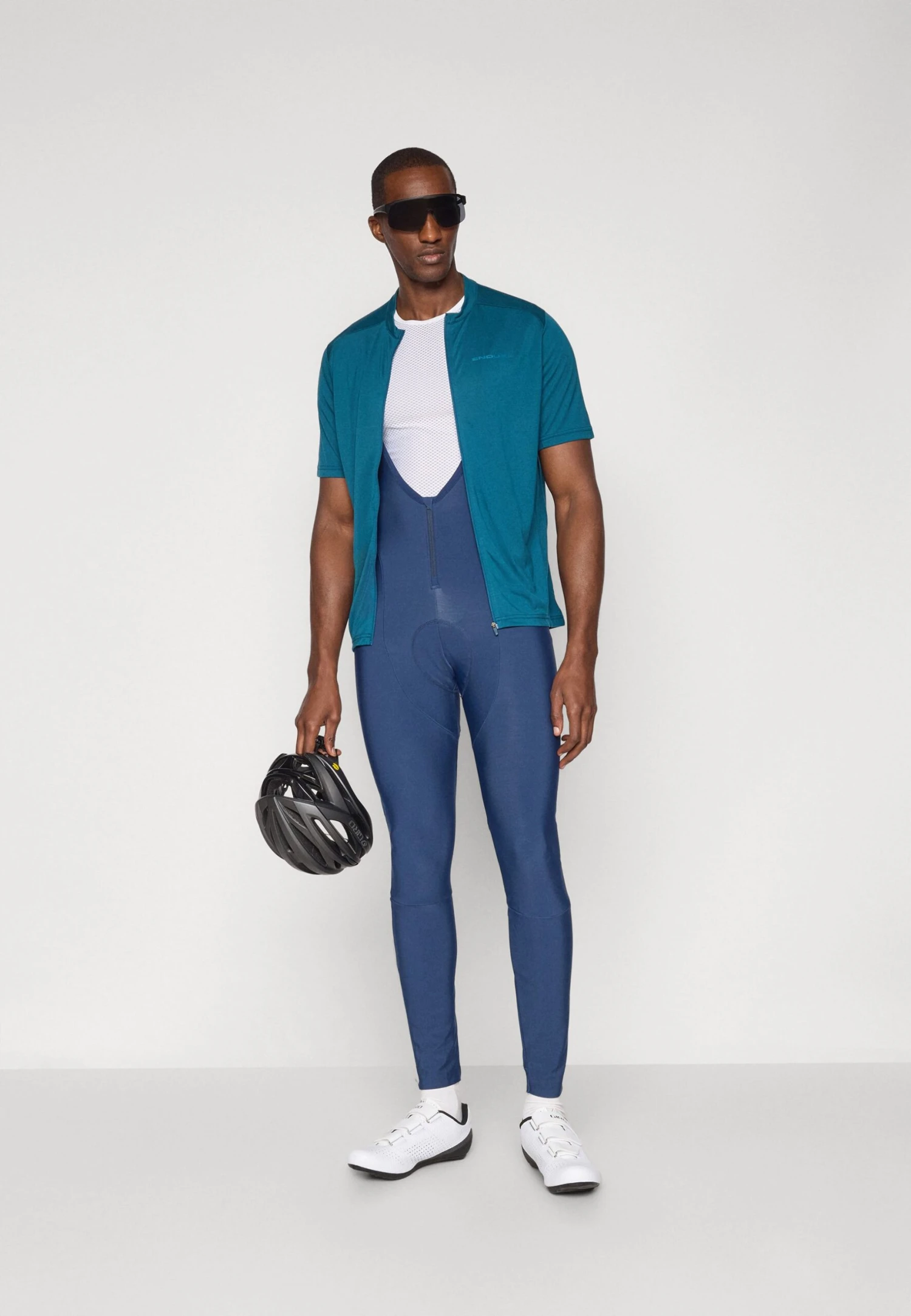 Endura LOOP S/S ZIPPED - Cycling Jersey - Barra Blue 4 Endura LOOP S/S ZIPPED - Cycling Jersey - Barra Blue - Image 2