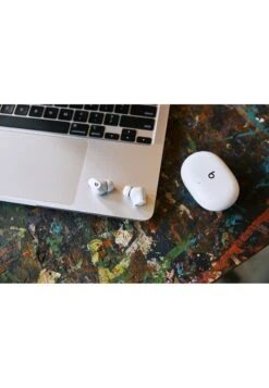 Beats Studio Buds True Wireless Noise Cancelling Earphones- Headphones - White -Stock X bba7e4e11ca64674901445c7fe2e714e