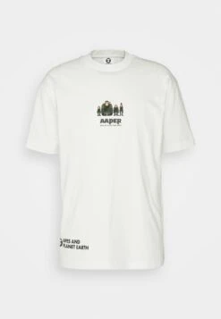 Basic Tee - Print T-Shirt - Offwhite