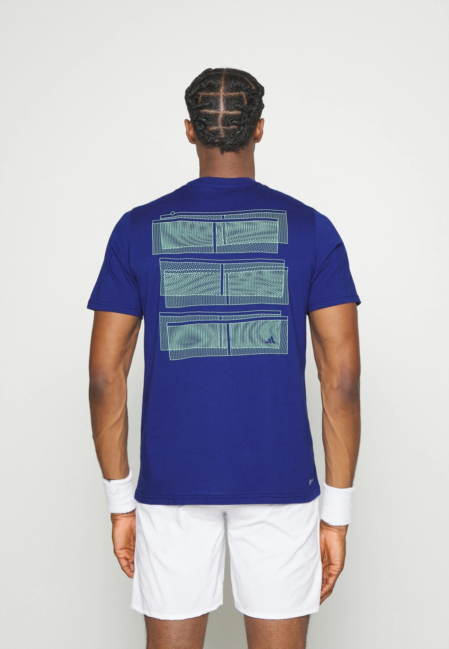 ADIDAS PERFORMANCE Print T-Shirt - Victory Blue 5 ADIDAS PERFORMANCE Print T-Shirt - Victory Blue - Image 3