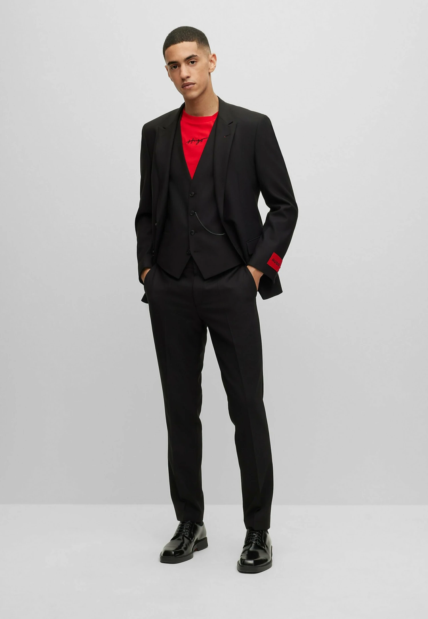 Hugo Henry Getlin233V1X Set - Suit - Black One 3 Hugo Henry Getlin233V1X Set - Suit - Black One