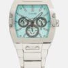 Guess Phoenix - Chronograph Watch - Silver Tone/Blue Sunray -Stock X bc8e6488ece04ba99269dabe8de6deee