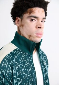 Puma T7 TRACK JACKET - Zip-up Sweatshirt - Green Terrain 13 Puma T7 TRACK JACKET - Zip-up Sweatshirt - Green Terrain -Stock X bcc3125f4a8740cbadc07474da6f7eb1
