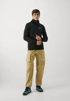 Berghaus KINETIC POWERSTRETCH HOODY - Fleece Jacket - Black -Stock X bd1620b36fcf4cd6a3c5426e145ba0c8