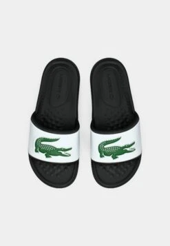 Lacoste SERVE SLIDE DS 225 - Mules - Black/white -Stock X bd81672be0314e589a203a242d2b440a