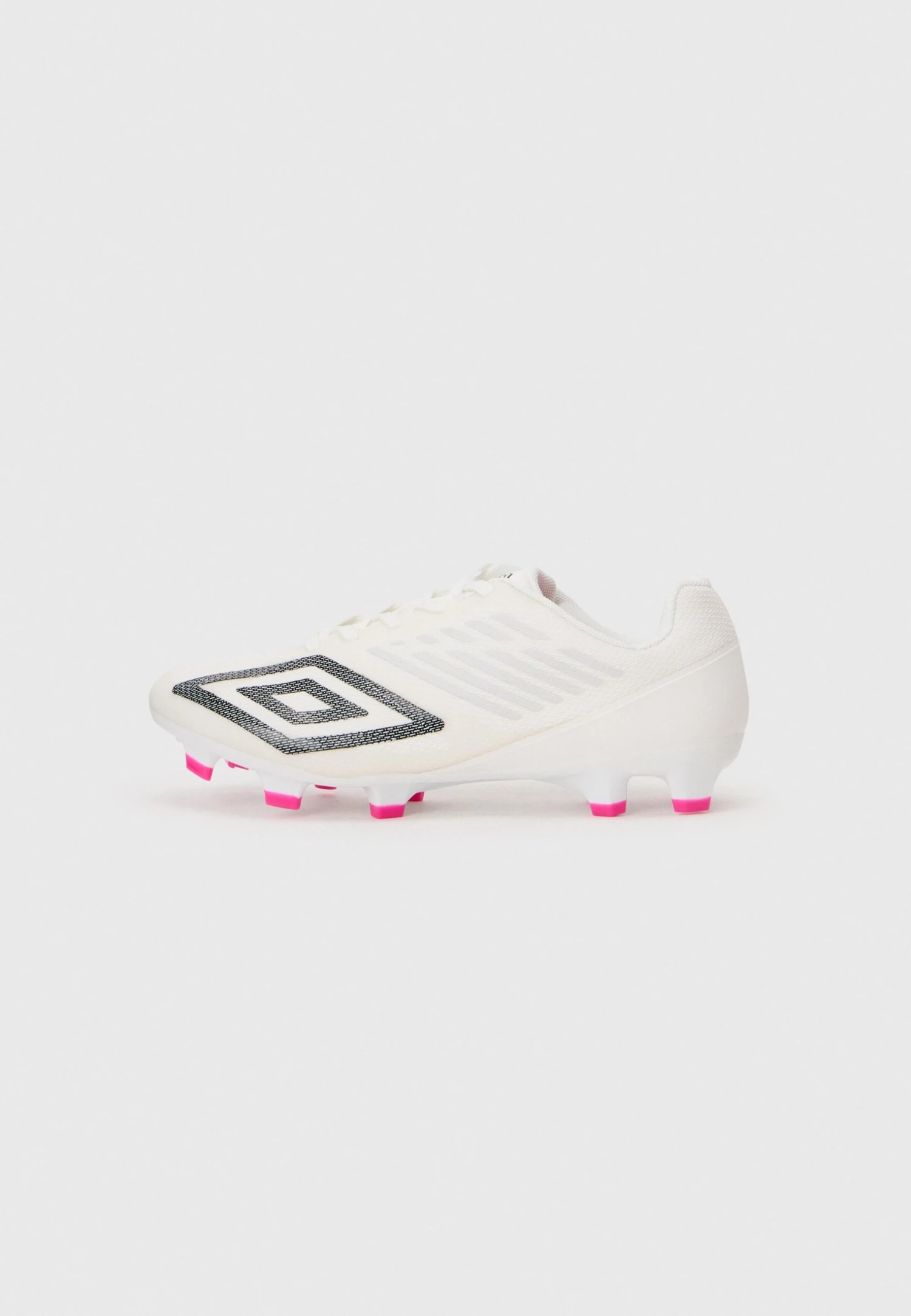 UMBRO VELOCITA DECIMO TEAM - Firm-ground Football Boots - White/black/pink Glo 3 UMBRO VELOCITA DECIMO TEAM - Firm-ground Football Boots - White/black/pink Glo