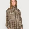 Sean John Vintage Check Trackjacket- Summer Jacket - Brown/Beige