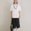 Han Kjøbenhavn Artwork Boxy Tee Short Sleeve - Print T-Shirt - Off White