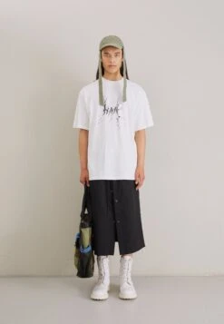 Han Kjøbenhavn Artwork Boxy Tee Short Sleeve - Print T-Shirt - Off White
