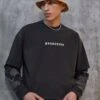 PRIMITIVE Legend - Long Sleeved Top - Charcoal