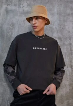 PRIMITIVE Legend - Long Sleeved Top - Charcoal