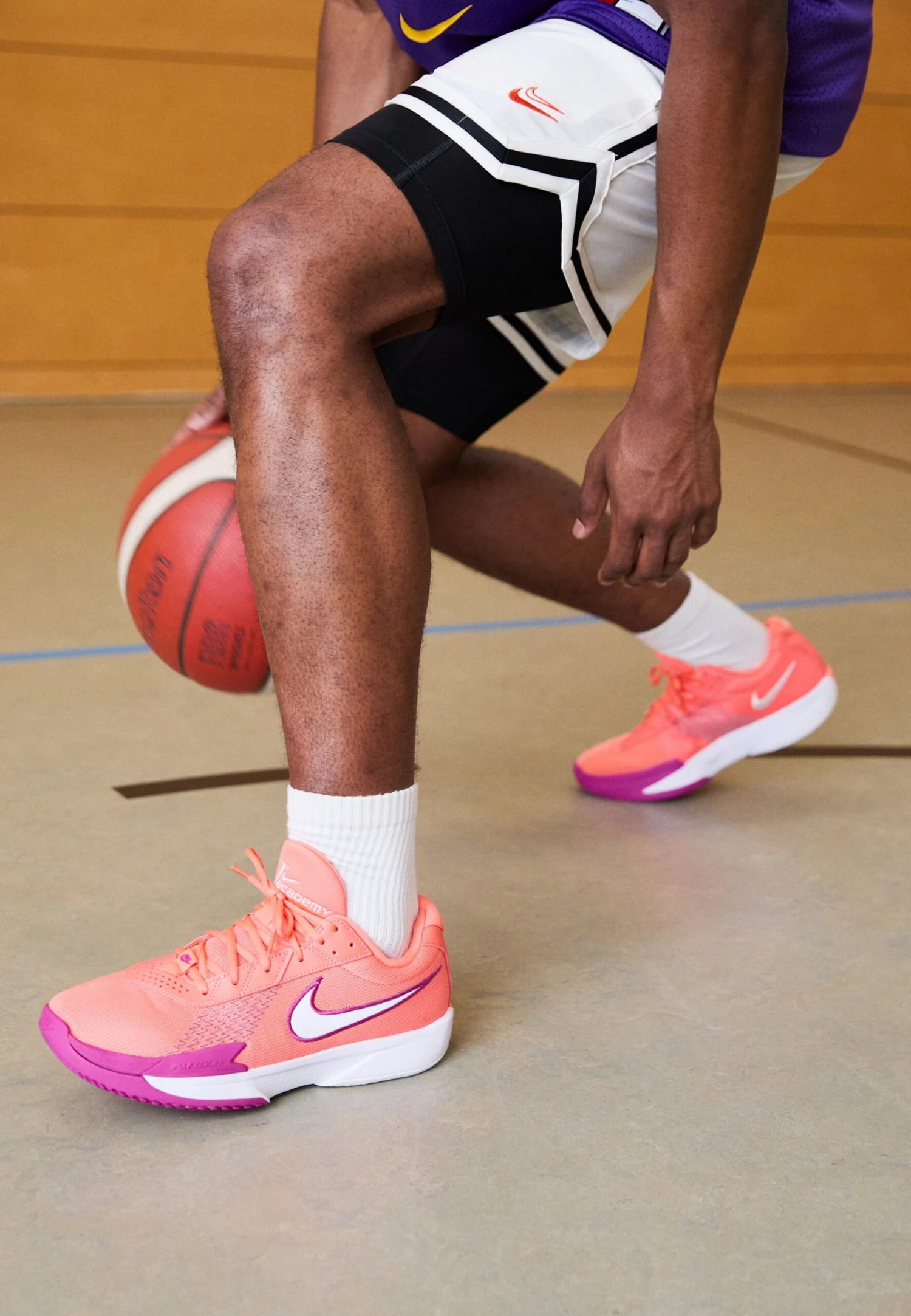 Nike Performance GT CUT ACADEMY - Basketball Shoes - Barely Green Washed Coral Dusty Cactus Black 19 Nike Performance GT CUT ACADEMY - Basketball Shoes - Barely Green Washed Coral Dusty Cactus Black - Image 17