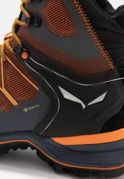 SALEWA Mtn Trainer Lite Mid Gtx - Hiking Shoes - Black Out/Carrot -Stock X bf46f6ab2f1d49ec91ff5c600e586e51