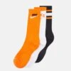 Nike Performance Everyday Plus Crew Retro Unisex 3 Pack - Sports Socks - Black/Summit White/Safety Orange -Stock X bf9ab1961ad644ffa9dd20abf2057116