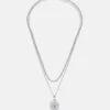 Jack & Jones Jacsilvo Necklace Unisex 2 Pack - Necklace - Silver-Coloured -Stock X c0a73fc3a31f436cbfda94b3602e95a8