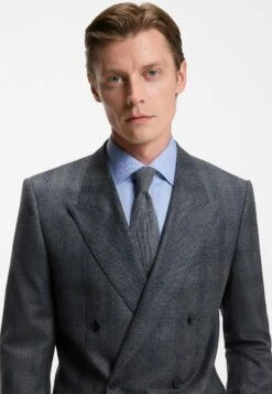 Boss Tie - Dark Grey Nine