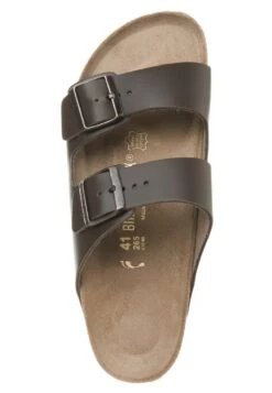 Birkenstock Arizona - Slippers - Dunkelbraun -Stock X c1a0d5ee26d1466f802fa3a3eb388b96