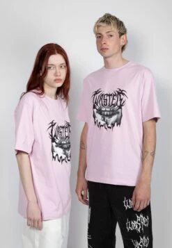 Roll Unisex - Print T-Shirt - Sour Pink