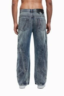 CUTLINE UNISEX - Straight Leg Jeans - Blue Wash -Stock X c1f618ac26724033a599b931571bf9e9