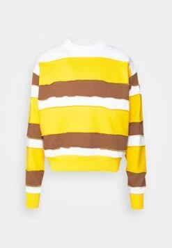 Upcycling- Sweatshirt - Brown/Yellow/White -Stock X c252ca2a83ed4b619a2326f51a0ac32b