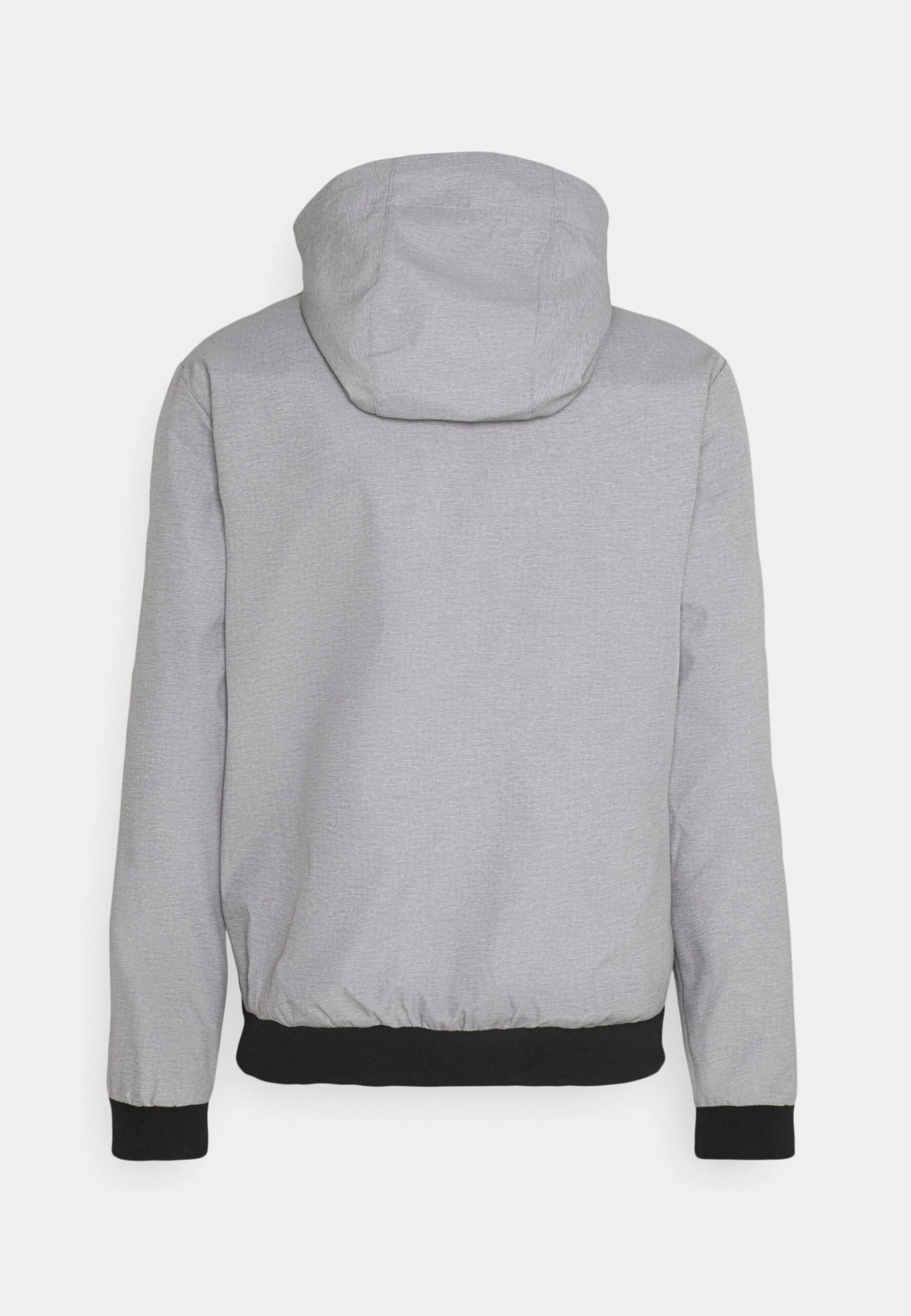 Jack & Jones Hood Noos - Summer Jacket - Light Grey Melange 4 Jack & Jones Hood Noos - Summer Jacket - Light Grey Melange - Image 2