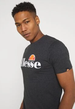 Ellesse Sl Prado Tee - Print T-Shirt - Dark Grey Marl -Stock X c28de8e4732140c699f23206ec2d894a