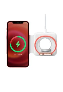 APPLE Magsafe Duo Charger - Charging Station - White -Stock X c2a49febad02499ab116521bd3bcdb17