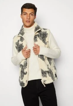 SAMSØE SAMSØE Zip Vest - Waistcoat - Beige -Stock X c2a4aae80d974b30aeb913099f37f52e