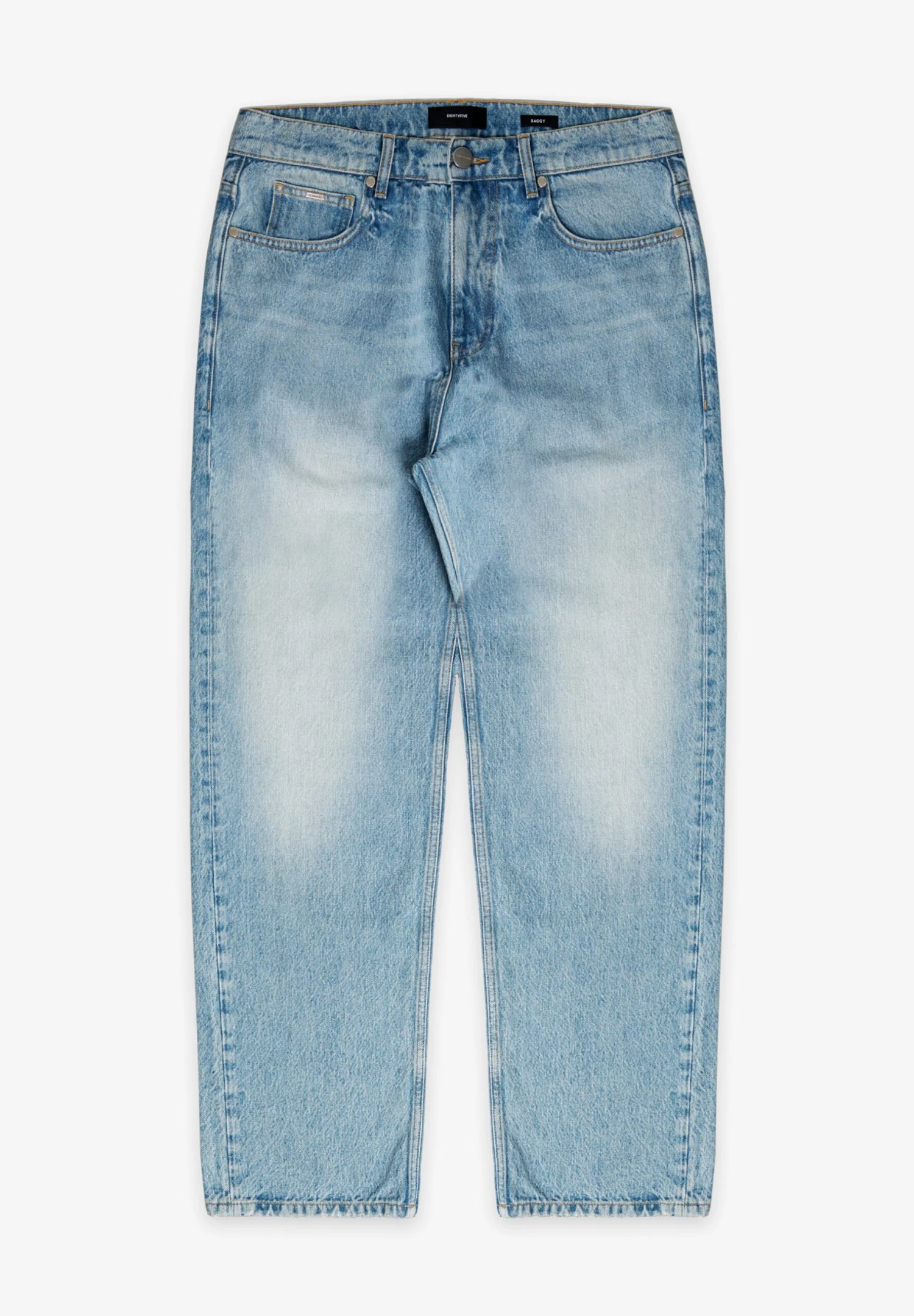 Baggy - Relaxed Fit Jeans - Ocean Blue 7 Baggy - Relaxed Fit Jeans - Ocean Blue - Image 5