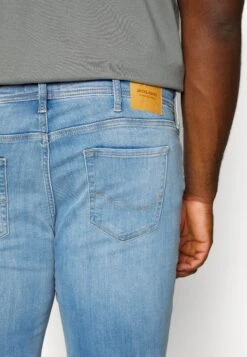 Jack & Jones Jjiglenn Jjoriginal - Slim Fit Jeans - Blue Denim -Stock X c34f10dbf92e460cb223321fa5e31e49