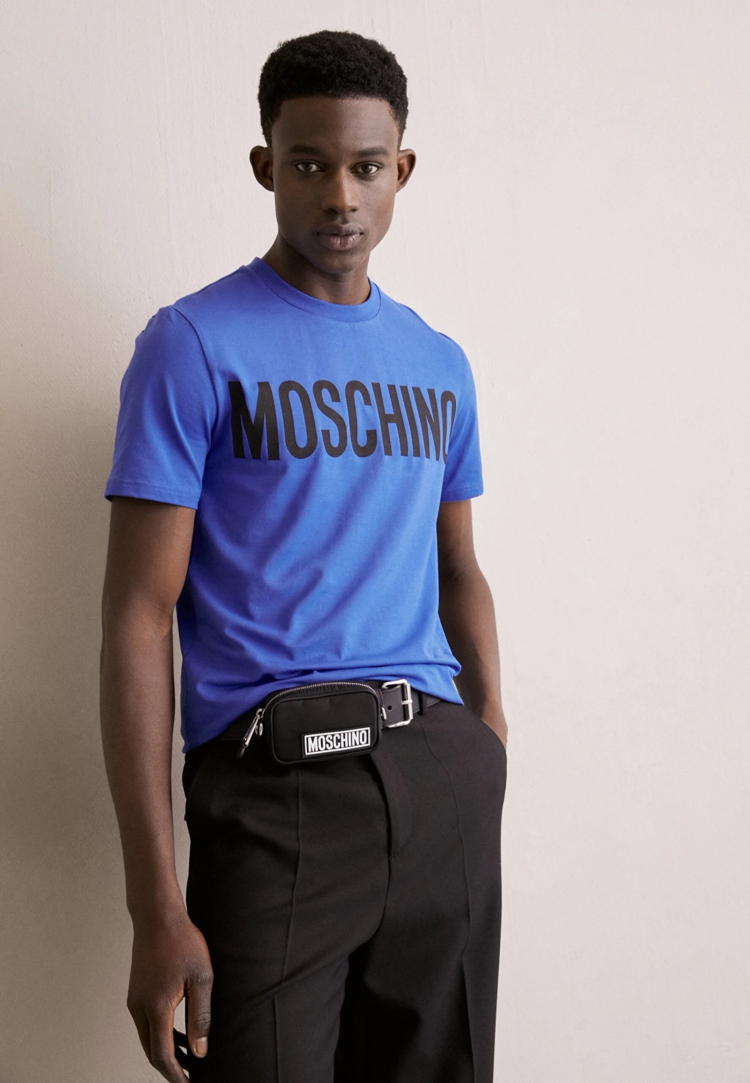 MOSCHINO Print T-Shirt - Fantasy Blue 3 MOSCHINO Print T-Shirt - Fantasy Blue
