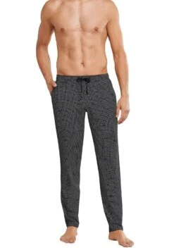 Schiesser Schlafhose Lang - Pyjama Bottoms - Schwarz (15)