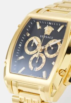 Versace DOMINUS - Chronograph Watch - Gold-coloured/black -Stock X c4c532164c694352970f72b2ba1fc4ce