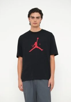 Jordan JUMPMAN TEE - Print T-shirt - Black/gym Red -Stock X c4db3c540dea49cb80004811e2db26c4