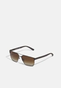 Emporio Armani Sunglasses - Matte Brown/Gunmetal/Gradient Brown